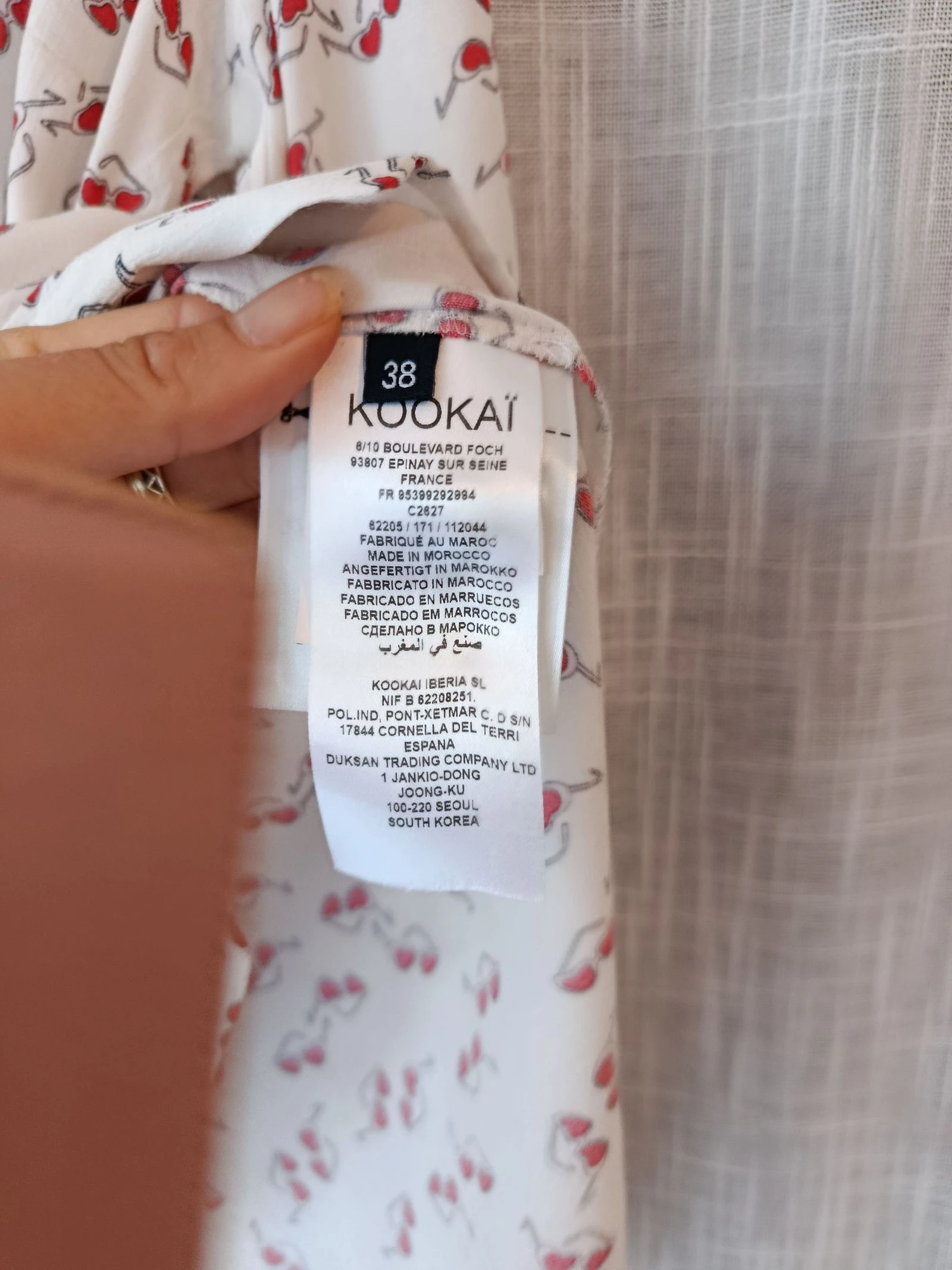 Chemise Kookaï neuve taille 38 – photo 7